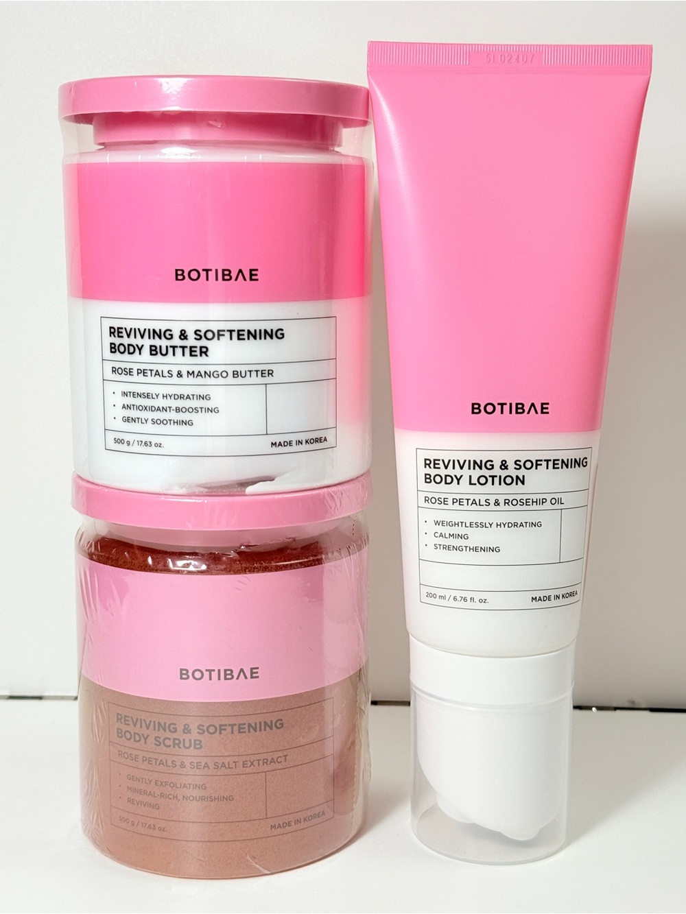 BOTIBAE Reviving & Softening Body Care Set - NEW